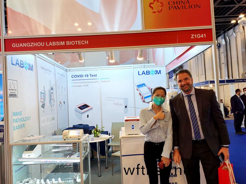【展(zhan)會迴(hui)顧(gu)】藍勃生物(wu)精綵(cai)亮(liang)相(xiang)2022 MEDLAB Middle East